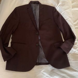 H&M used once, maroon blazer/sports coat